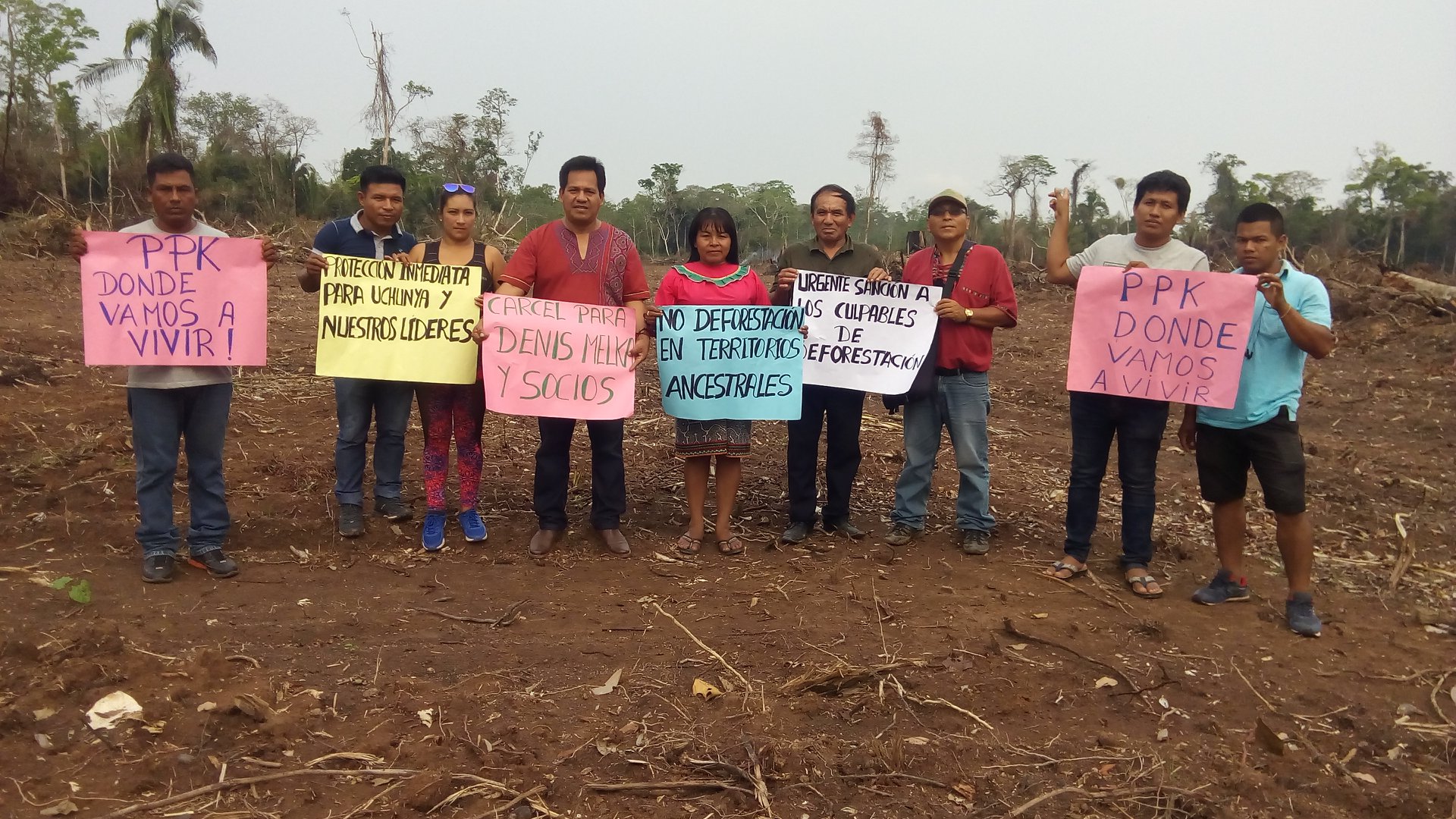 Shipibo-Conibo people defend their territories from palm oil in the Peruvian Amazon