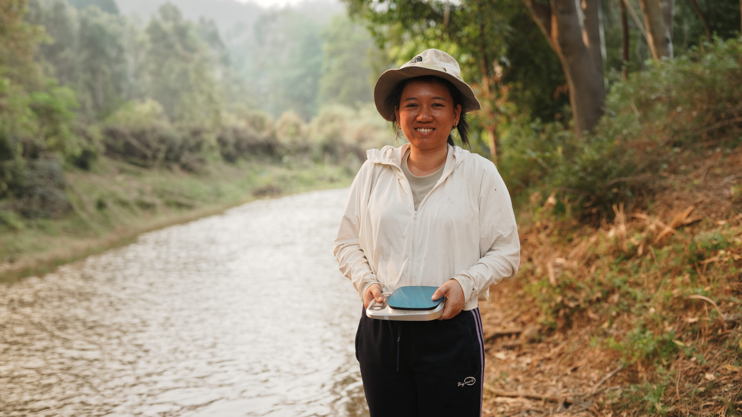 Maliwan Teja, a leader of the community research team, Mae Yang Mint village