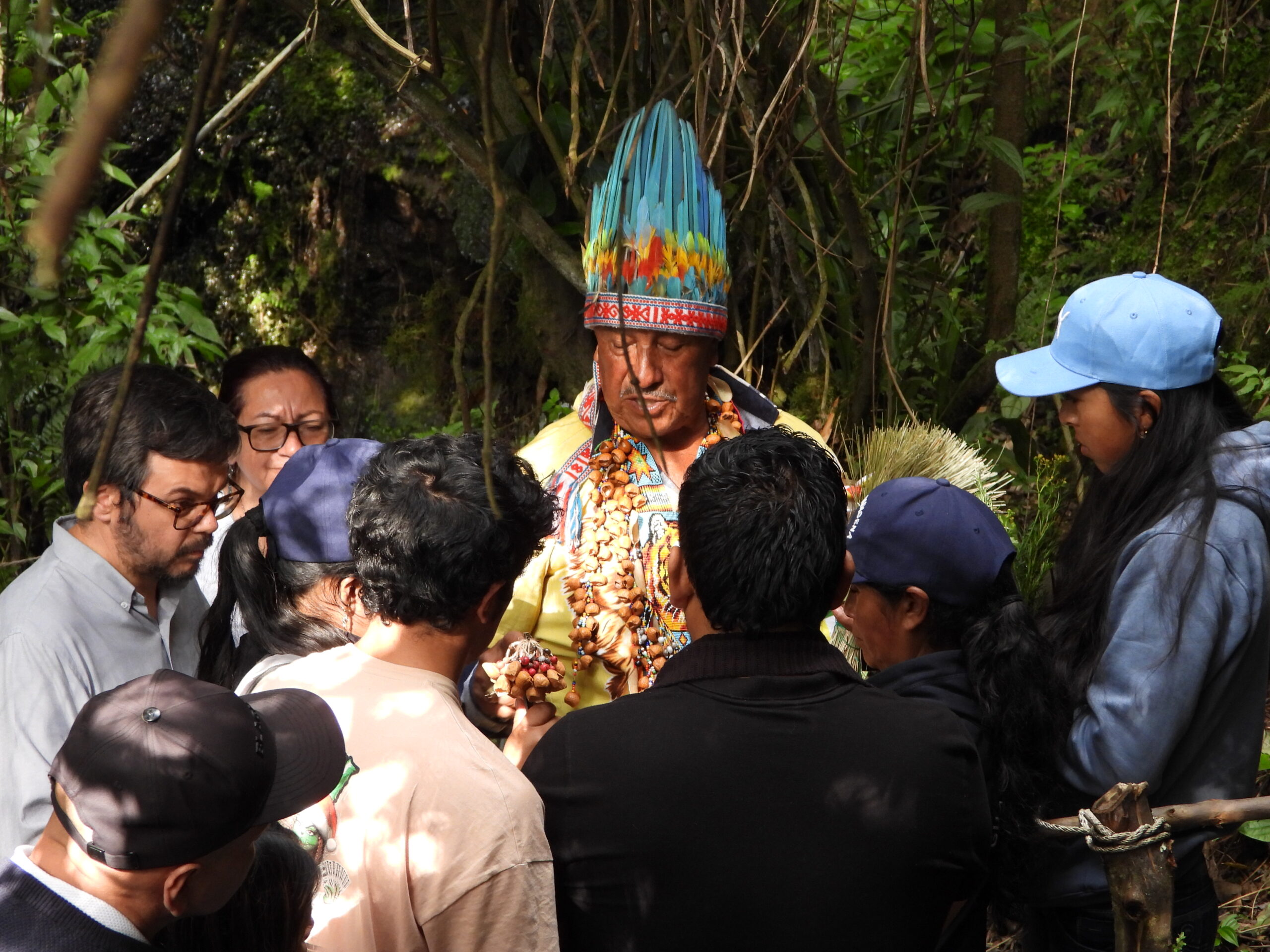 Ceremonia de armonización espiritual para el cuidado de la Madre Tierra