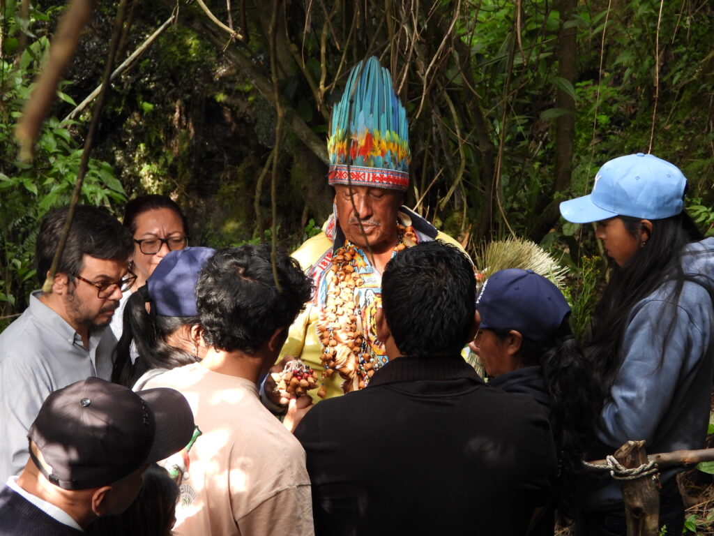 Spiritual harmonisation ceremony for the care of Mother Earth