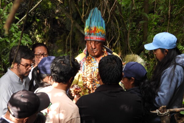 Spiritual harmonisation ceremony for the care of Mother Earth